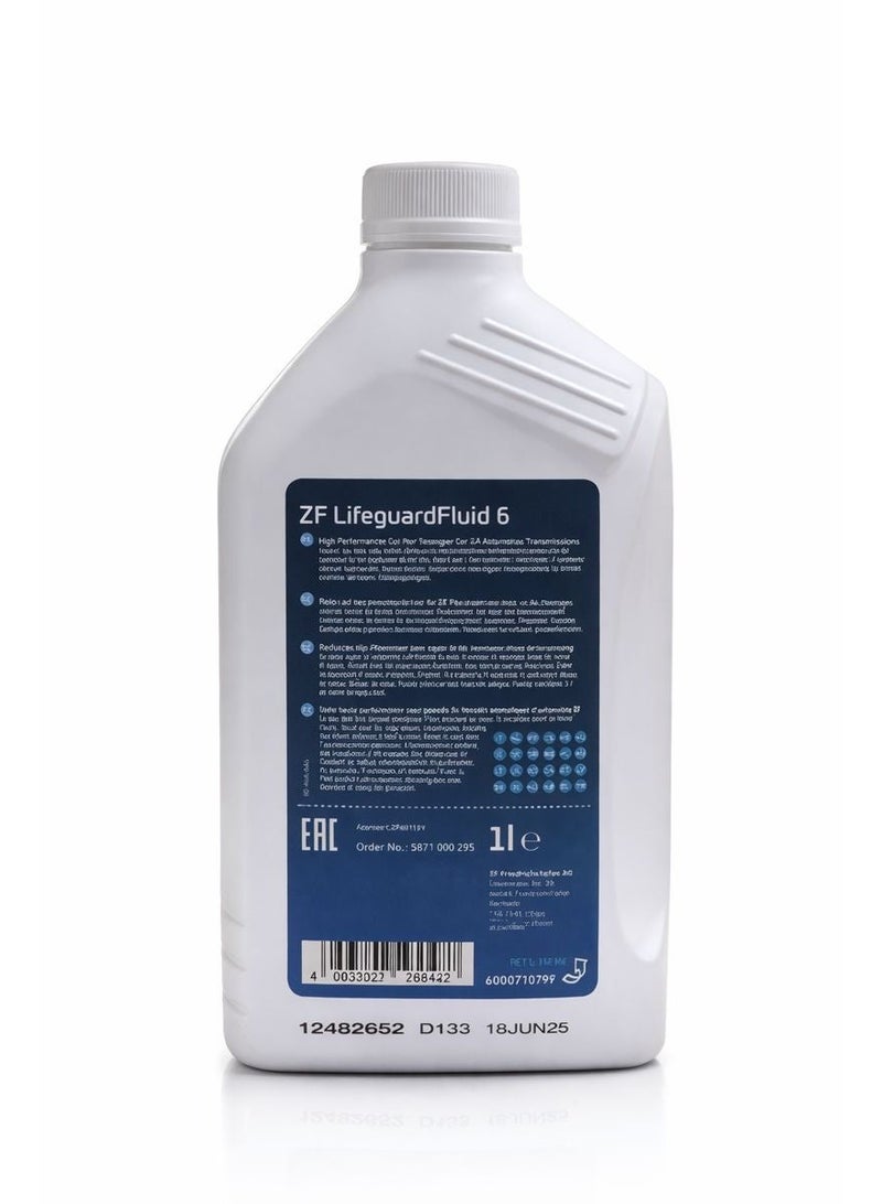 زي إف زيت ناقل حركة أوتوماتيكي ZF لايف جارد فلويد 6 - سعة 1 لتر - Image 2